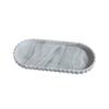 Wave Edge Oval Storage Tray Marble Pattern Vanity Storage Tray Jewelry Display Tray  Dressing Table