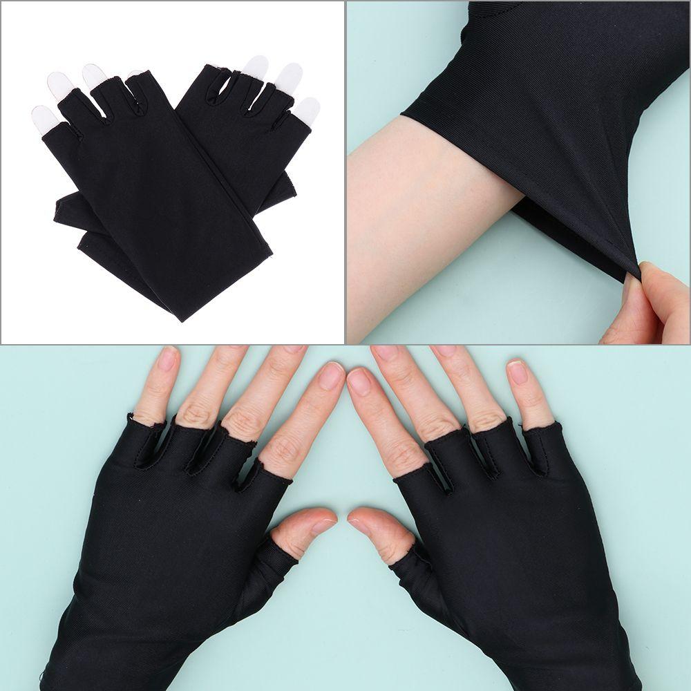Tight Breathable Short Half Finger Gloves Sun Protection Sports/Driving/Biking Summer Mittens