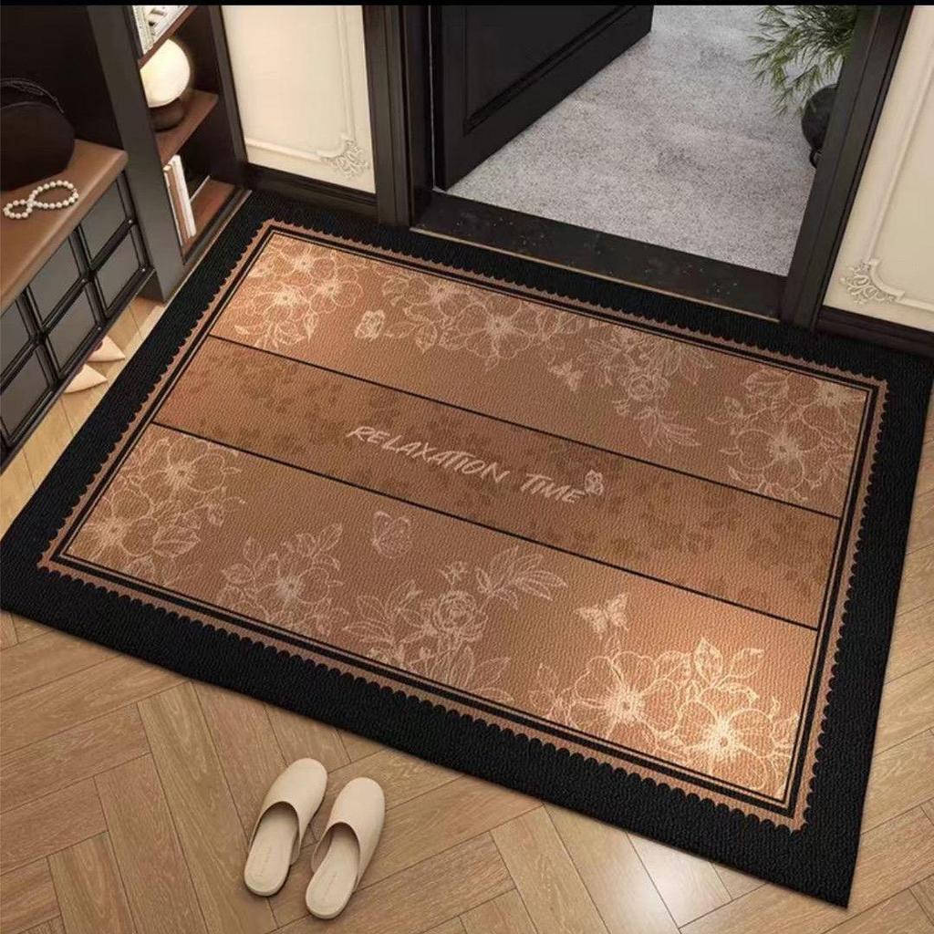 Роскошный противоскользящий коврик для входной двери – подушечка из диатомовой земли для удаления пыли для прихожей и обувной зоны