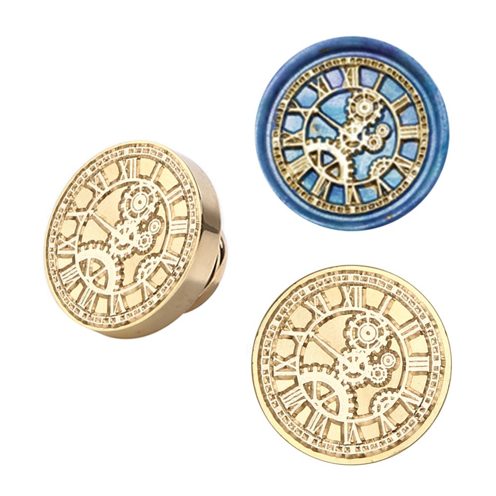 25 мм винтажный круглый абстрактный сургуч штамп голова DIY конверт хобби инструменты