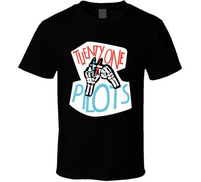 21 PILOTS TWENTY ONE АМЕРИКАНСКИЙ МУЗЫКАЛЬНЫЙ ДУЭТ ГРУППА Унисекс Футболка