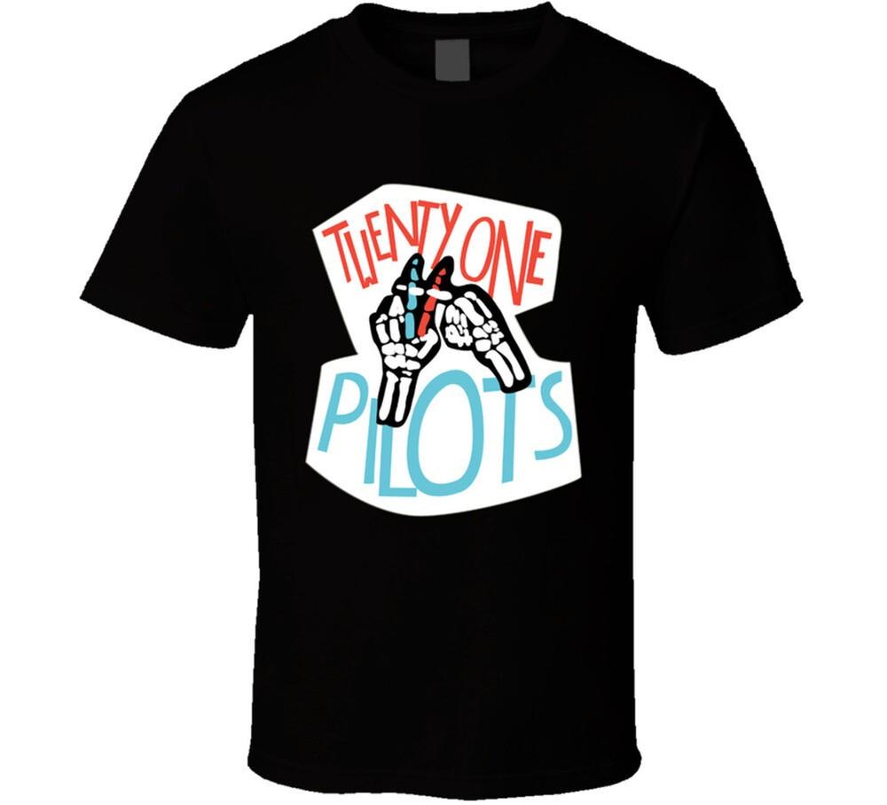 21 PILOTS TWENTY ONE АМЕРИКАНСКИЙ МУЗЫКАЛЬНЫЙ ДУЭТ ГРУППА Унисекс Футболка
