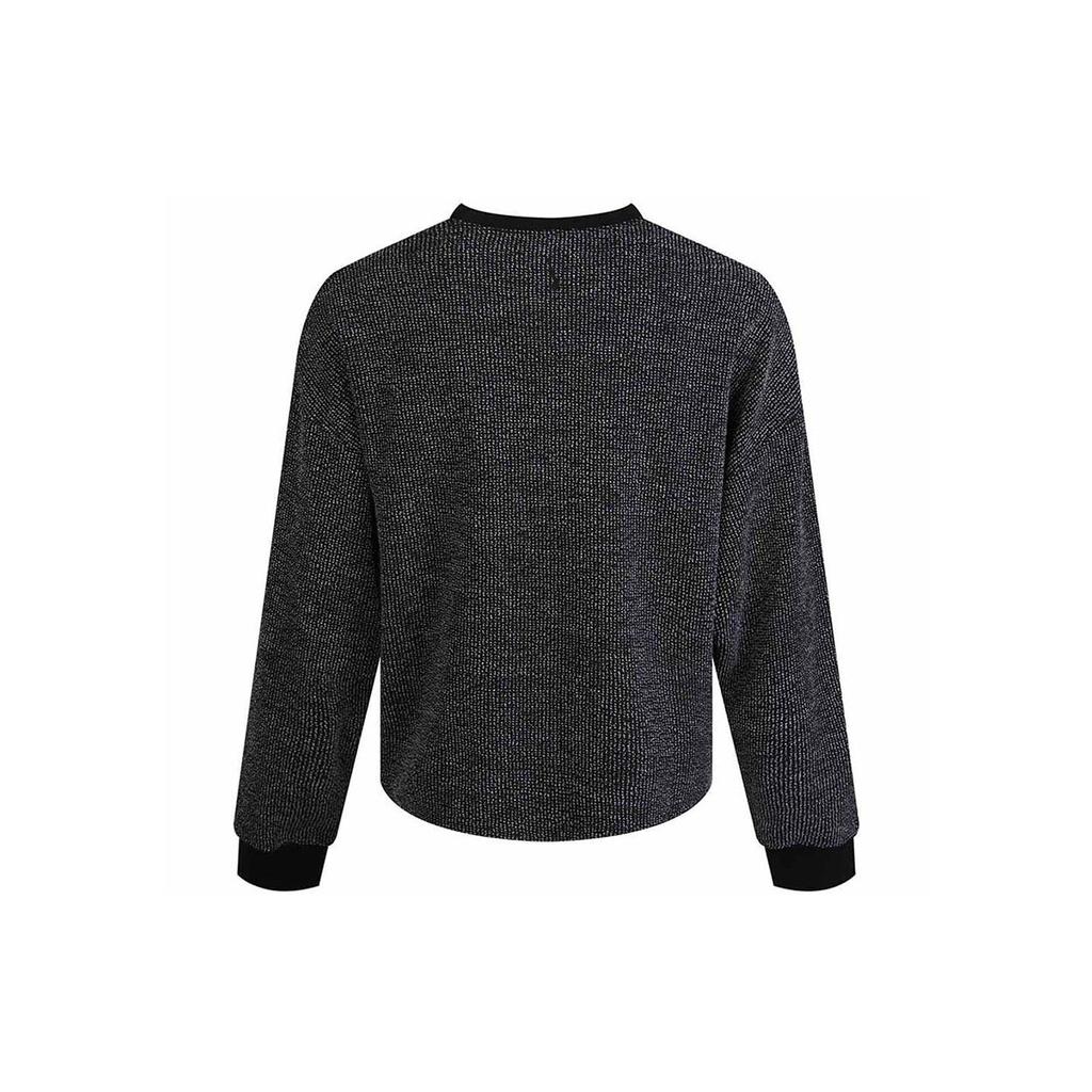 Nike Йога Заявление Чистый Cover-Up Длинный рукав Толстовка Женская Топы Черный CU6339-010