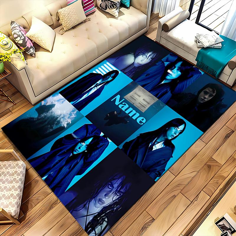 Custom personalization Billie Eilish Area Rug - Perfect For Kitchen, Bathroom,Laundry Room Decor Large Size Available,Gift All Seasons