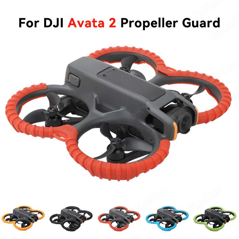For DJI Avata 2 Protective Bumper Ring Propeller Guard Anti-Collision Protectors Prop Bumper for DJI Avata 2 Drone Accessories