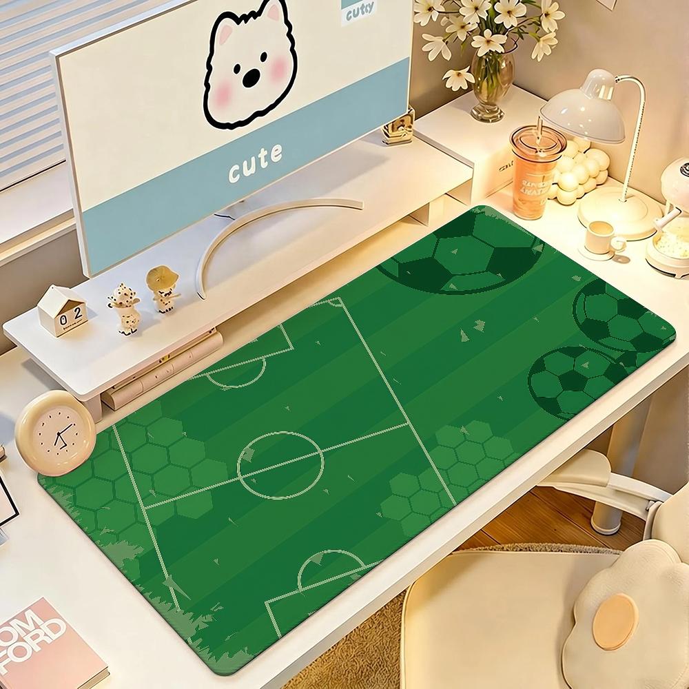 Football Field Mouse Pad Anti Slip Rubber Edge Locked Thickened Laptop Gaming Desk Mat