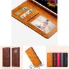 For X Iphone 6s 7 8 Plus Slim Flip Magnetic Leather Case Card Wallet Cover Stand
