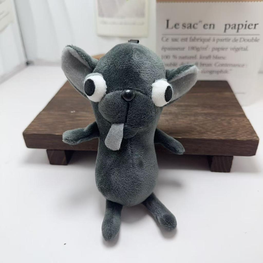 Funny Chihuahua Plush Toy Keychain Puppy Pet Stuffed Chihuahua Doll Weird Cute Realistic Plush Chihuahua Party Birthday Gift