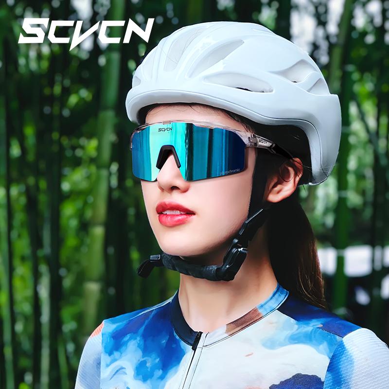 Фотохромные Велосипедное Оборудование Велосипедные Очки UV400 MTB Дорожный Горный Велосипед Гонки На Открытом Воздухе Спорт Туризм Гольф Солнцезащитные Очки