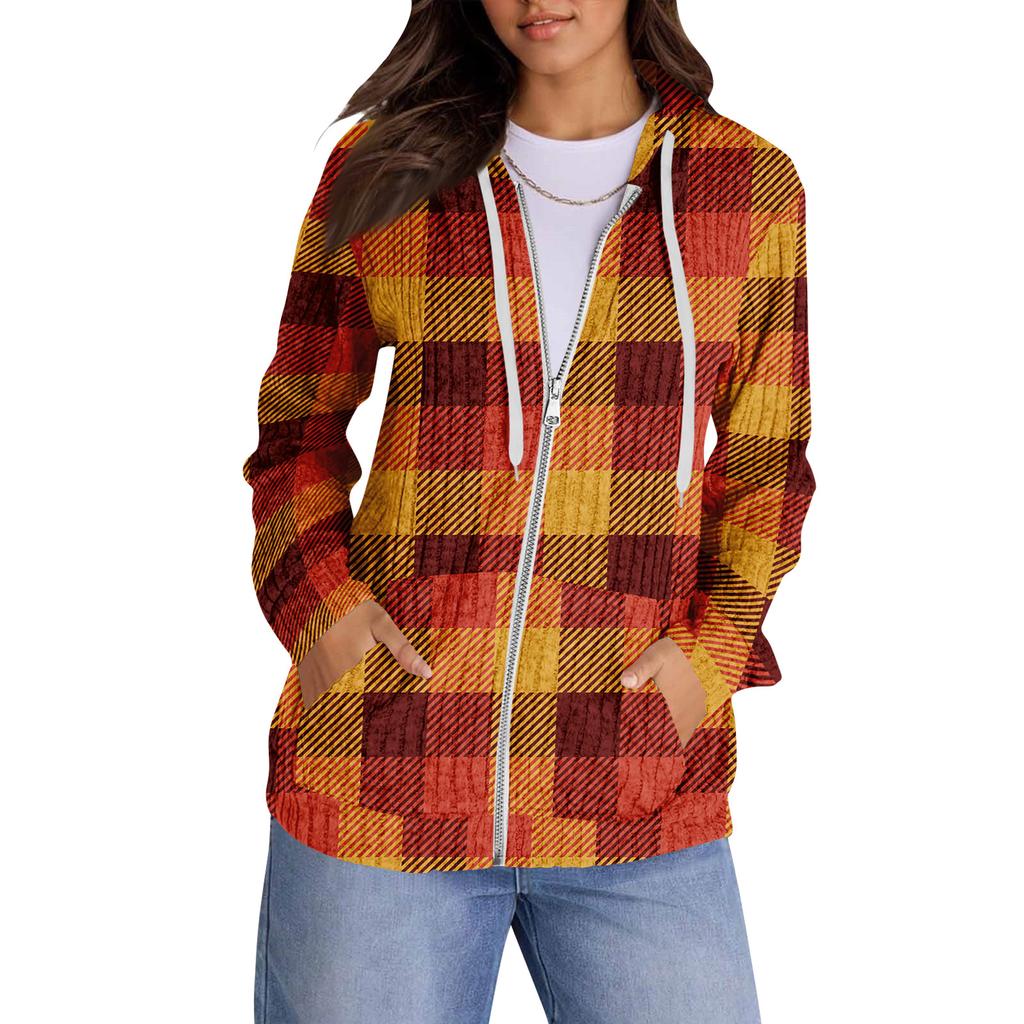 Hoodies For Women Trendy Tops Casual Fall Fashion Long Sleeve Sweatshirt With Pockets Pullover Lightweight