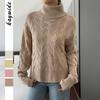 Casual Solid Color Long-sleeved Sweater for Women 2025 Autumn and Winter Fashion