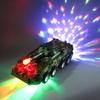 Electric Universal Deformation Armored Vehicle Deformation Car Stage Light Music Automatic Deformation Robot Electric Toy