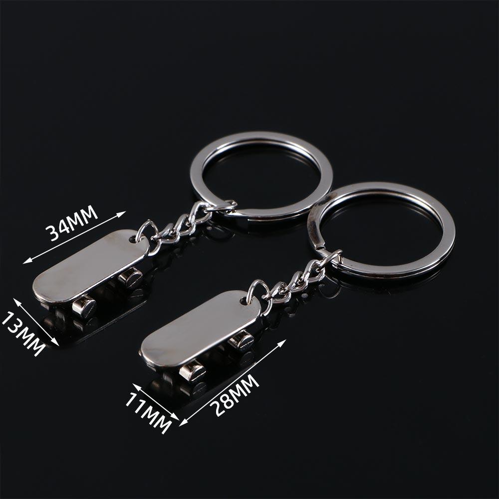 Металлический кулон держатель для ключей сумка кулон скейтборд брелок скутер брелок ювелирные изделия подарок держатель для ключей