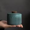 Керамические Маленькие Банки для Чая Кофейные Банки Портативные Кухонные Банки для Чая Банки для Закусок Герметичные Банки Декор Емкость для Хранения Органайзер для Еды Банки для Конфет