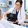 Stethoscope Carrying Case, EVA Hard Shell, Shockproof Travel Storage Pouch, 29 x 16.5 x 6.5 cm