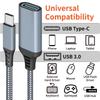 Адаптер-кабель USB-C на USB 3.0 OTG для быстрой зарядки и расширения