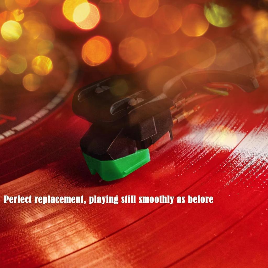 Иглы для проигрывателя Игла Игла с алмазным наконечником со щеткой Пластиковая текстура Сменная игла для проигрывателя для VMN95SP