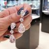 Classic Water Drop Pear CZ Women Drop Earring Gorgeous High Quality Earrings Anniversary Gift Women Jewelry