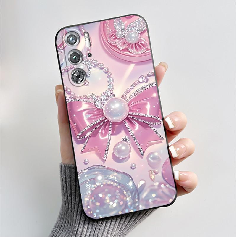 Чехол для ZTE nubia Red Magic 9 Magic9 9S Pro Plus 5G, модный, с бабочками и цветами, тонкий, черный, мягкий ТПУ, матовая задняя панель, защитная крышка