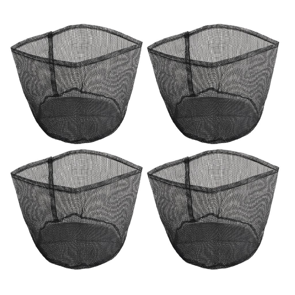 4pcs Aquatic Pond Planting Bags Reusable PVC Mesh Water Garden Pond Plant Pot Breathable Lily Plant Pots for Pond Bog
