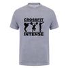 Intense T-Shirt Funny Birthday Gift For Dad Father Husband Round Neck Cotton T Shirt Fitness Bodybuilding Clothing