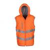 Yoko Unisex Adults Hi Vis Kensington Hooded Gilet