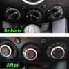 Кнопка A/C Knob заменяет Mazda 2 Knob M2 из алюминиевого сплава