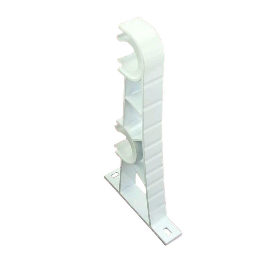 Держатели для карнизов из алюминиевого сплава для стен, прочные крючки для карнизов для штанги 1 дюйм