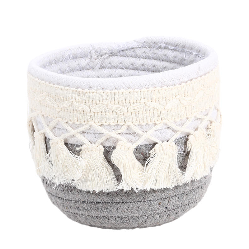 Креативный Бохо Декор Органайзер для Кистей для Макияжа Настольная Мини Корзина для Хранения Пенал для Ручек и Карандашей Контейнеры для Очков