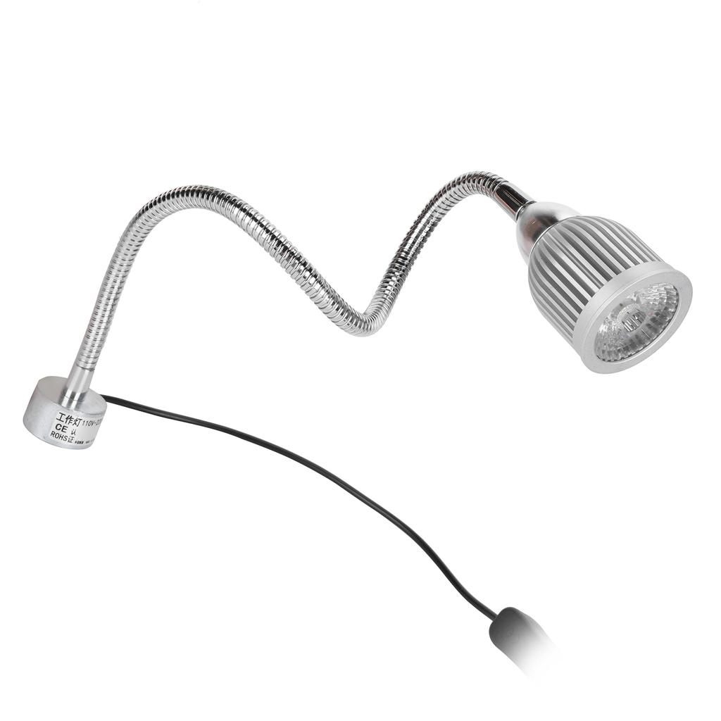 7W LED Sewing Machine Light Flexible Work Lamp with Magnet Base for Workbench Lathe