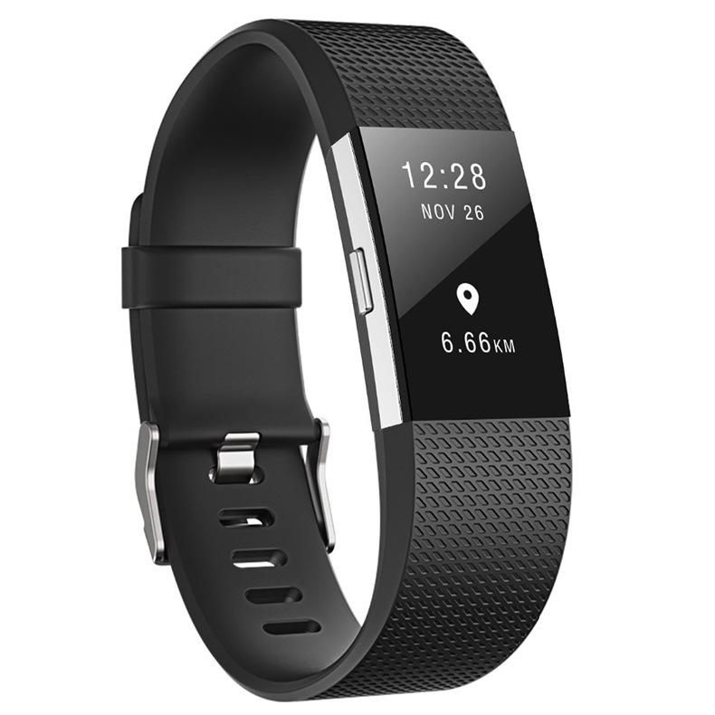 Fitbit Charge 2 Plaid Replacement Strap - TPE Material