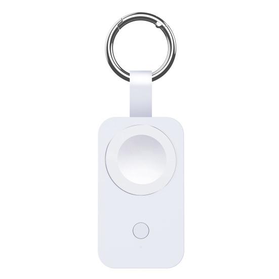 Портативное зарядное устройство для часов Большая емкость аккумулятора Компактный размер Легкий брелок Беспроводное зарядное устройство для Apple Watch