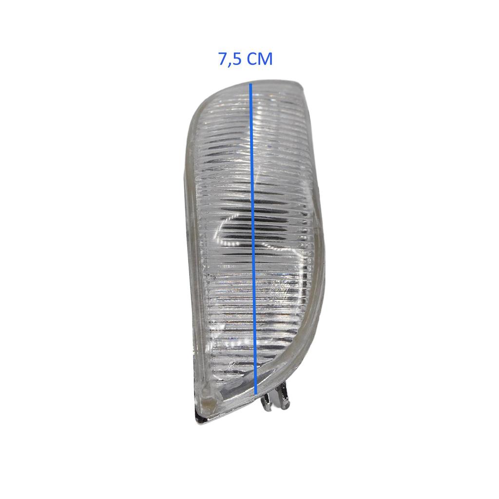 Комплект Mirror Signal White Right-Left для Clio, Symbol, Dacia Sandero, Logan