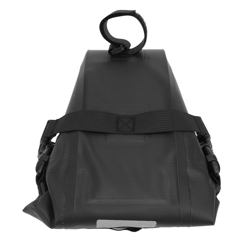 Сумка-седло велосипеда со светоотражающей полосой безопасности 2,5 л, водонепроницаемая, совместимая с задним фонарем, для гор