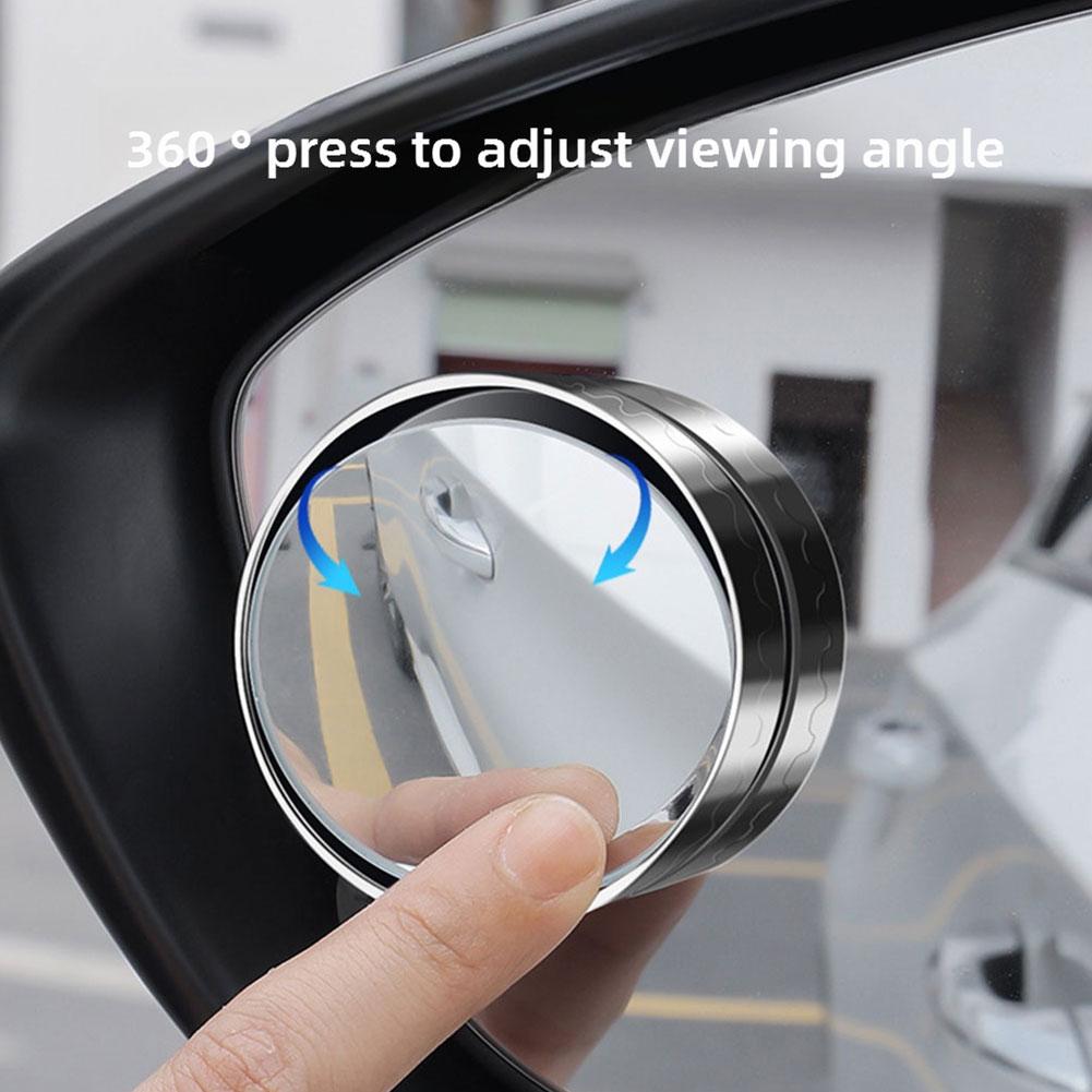 1 пара маленьких круглых зеркал с присоской для зеркала заднего вида с присоской для заднего хода S8E2