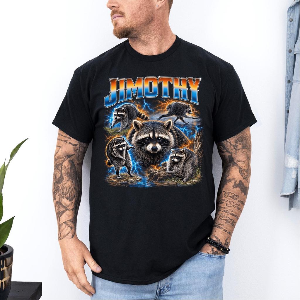 Jimothy Raccoon Seattle Meme Funny Trash Panda Wildlife Unisex T-Shirt