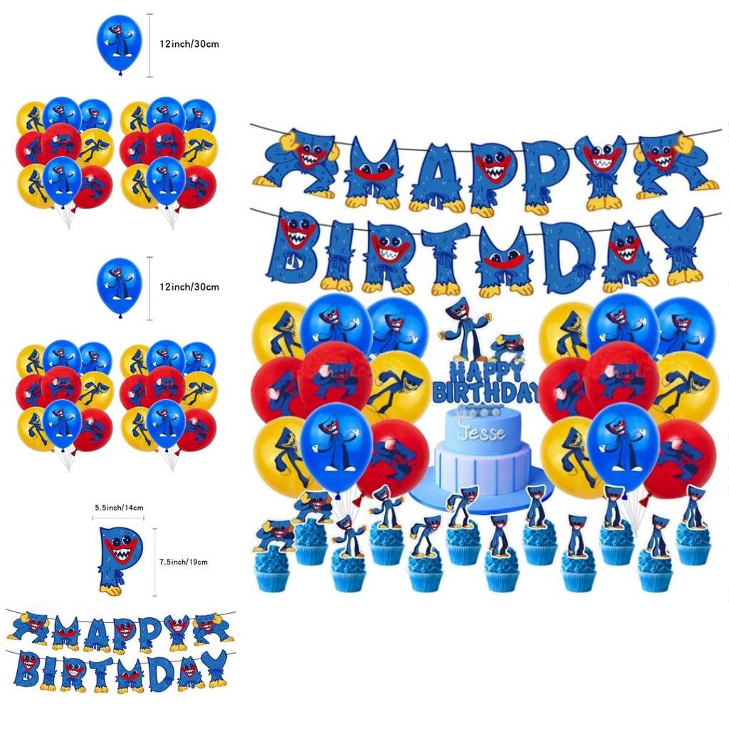 Celebrate With Poppy Playtime! Bright And Colorful Birthday Party Decorations For Girls And Boys