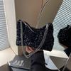 Модная и зарубежная универсальная сумка через плечо с пайетками, новая сумка-мессенджер на цепочке 2025 года большой емкости
