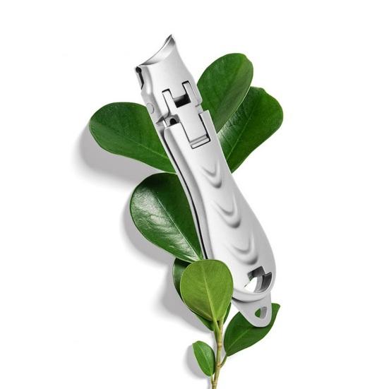 Портативные кусачки для ногтей с улавливателем, брызгозащищенные, острые, из нержавеющей стали, с широкими лезвиями, складные, маленькие