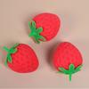 Fruit Ball Strawberry Squeeze Toy Strawberry Fruit Ball Pinch Music Toys  Children Toys