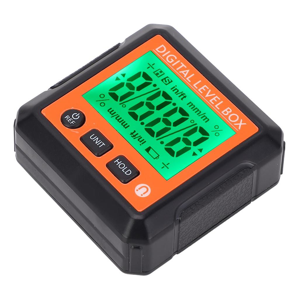 Цифровой уровень с магнитом, электронный угломер, инклинометр, транспортир для обработки древесины