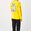 Vans Футболки Simpson Унисекс Желтые С круглым вырезом Средняя прямая посадка VN0A4RTLZW3
