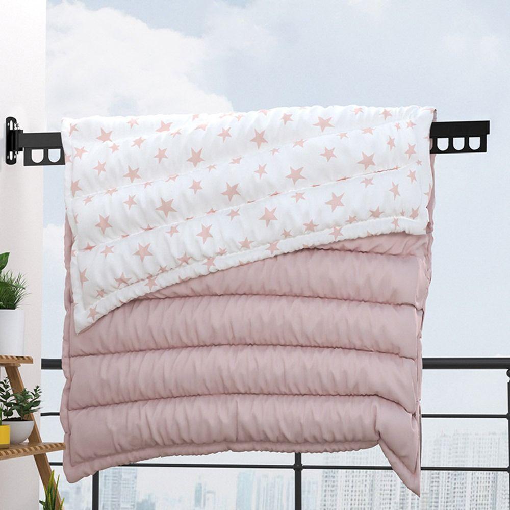 Складная вешалка для одежды из алюминиевого сплава, настенное крепление, стойка для организации одежды для белья