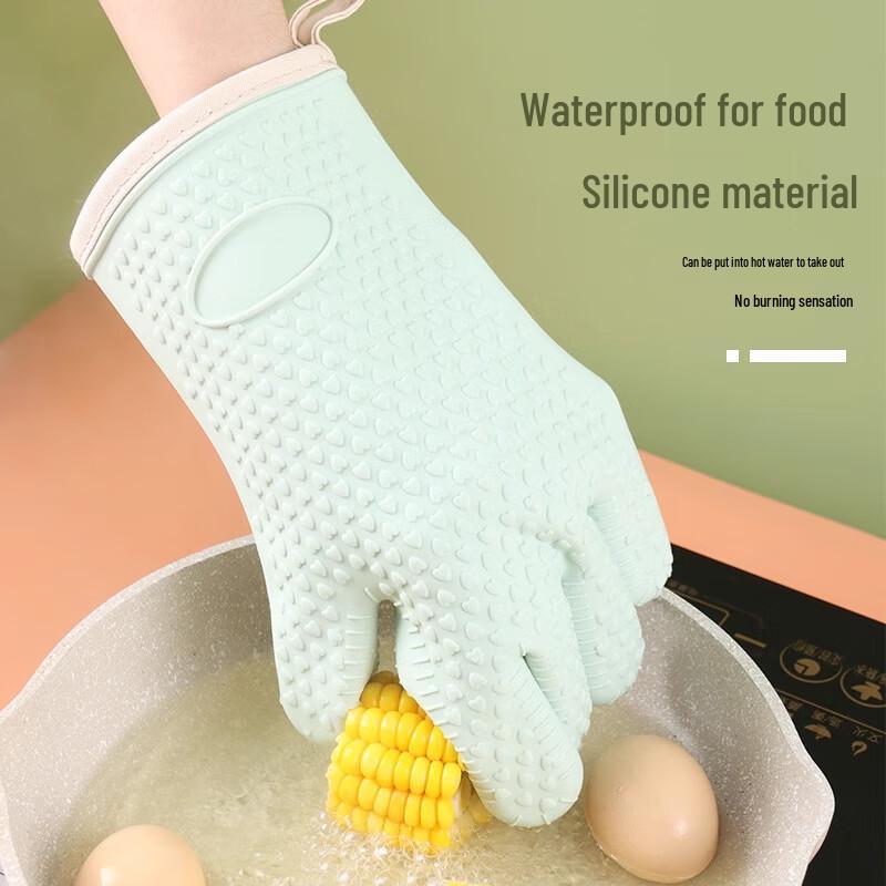 Flexible Silicone Heat Resistant Oven Gloves