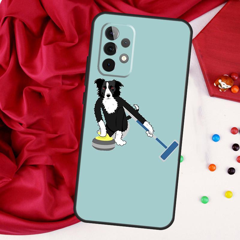 Собака Бордер-колли Для Samsung Galaxy A56 A36 A26 A16 A05 A06 A22 A32 A52 A54 A34 A14 A55 A15 A53 A33 A35 Чехол
