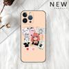 Чехол Spy Family Cartoon для iPhone 13 11 12 Pro Max 7 + XR 8 X 6 6S Plus XS 5 5S SE 2022 13Pro Capa Soft Phone Cover Funda
