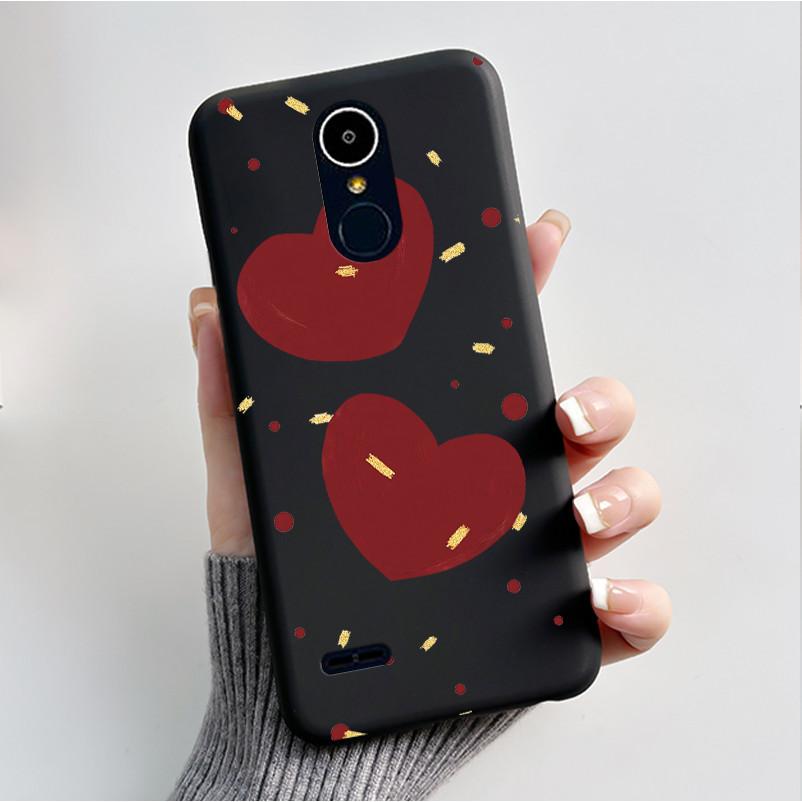 Чехол для LG K8 2017/LG K8 2018/LG K9 2018 Мягкий Силиконовый Черный Корпус для LG K10 2016/LG K10 2017 Чехол Милый Цветочный Мультяшный Чехол