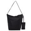 Casual Large-capacity Bag Women's 2025 Simple Canvas Bag Versatile One-shoulder Armpit Bag Student Class Bag Handheld