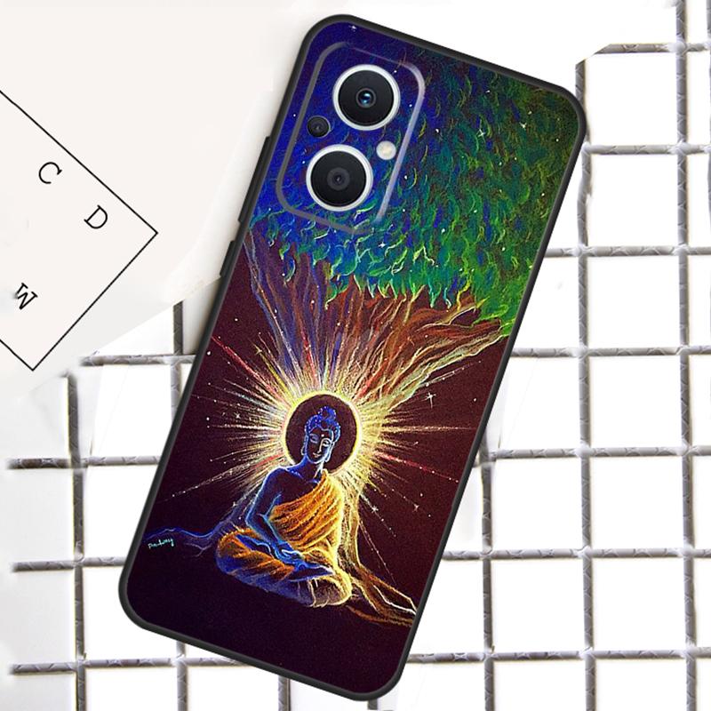 Чехол Buddha для OPPO Reno 13 14 12 11 10 Pro 11F 12F 13F 14F 7 8 Lite 8T OPPO Find X5 X6 X8 X9 Pro