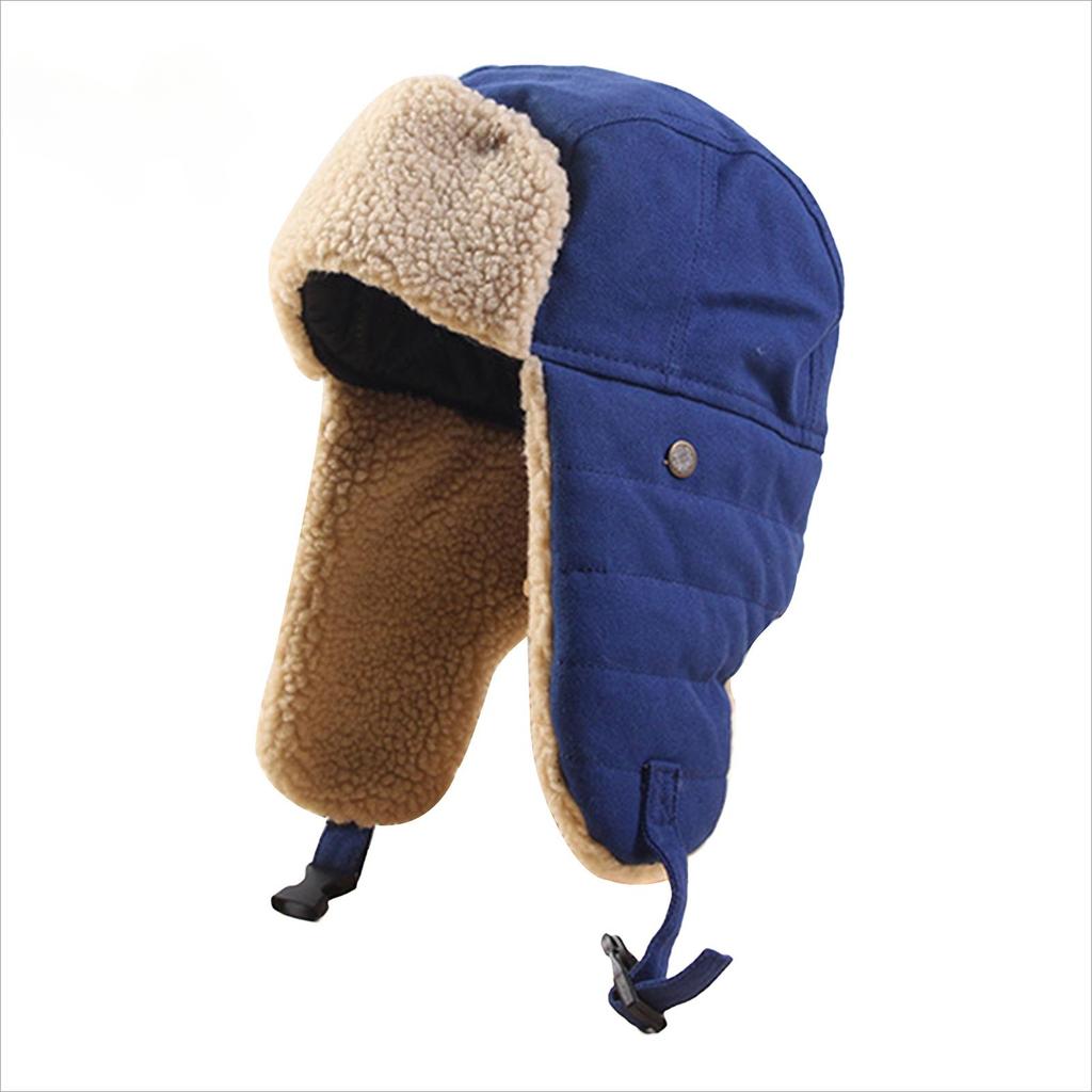 Ветрозащитная шапка-бомбер для велоспорта для мужчин и женщин, для катания на лыжах и снега, мягкая, с ушами